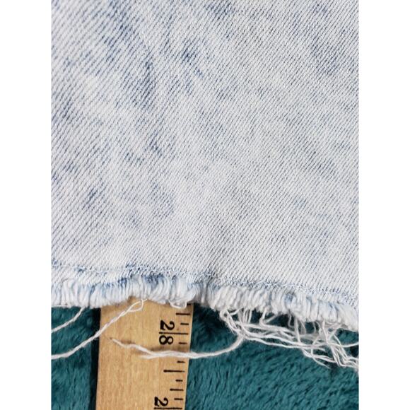 Tommy Hilfiger Jeans Size 14 Womens Blue Pants Stretch Mid Rise Fray Hem Ankle - Picture 8 of 12